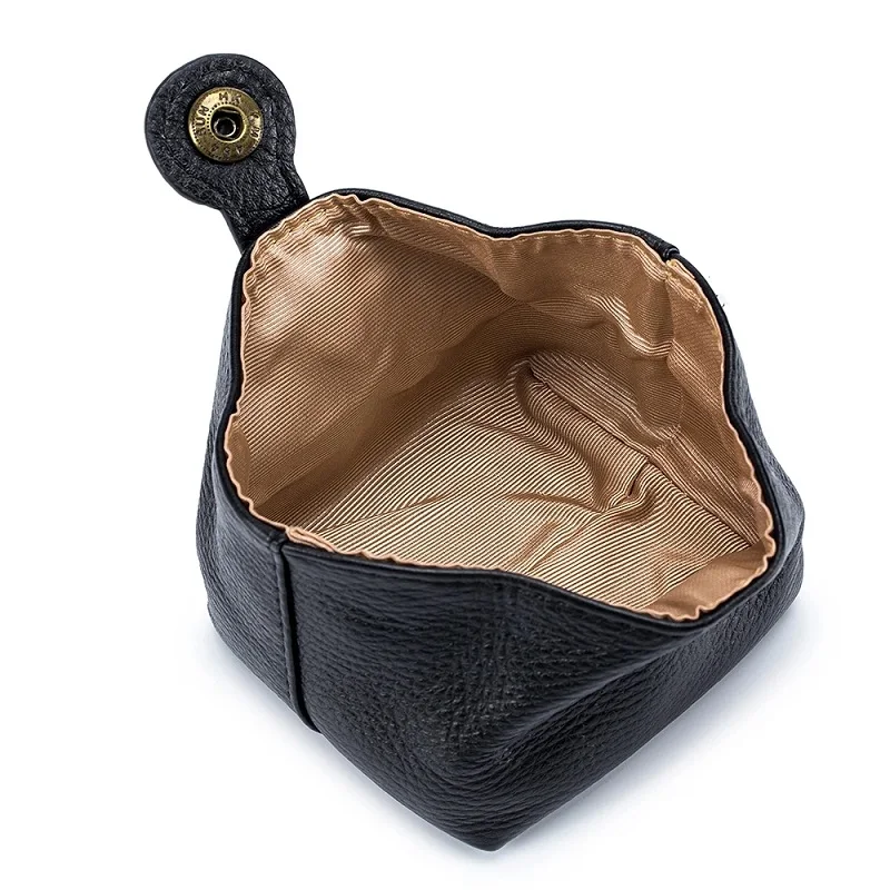 Дамски Домашни чанта, скъпа косметичка за пътуване, преносим органайзер с катарама от естествена кожа, чанта за слушалки, кутия за ключове, червило Изображение 4