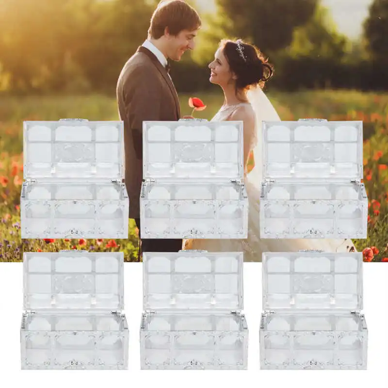 Кутии за предложения, контейнер за съхранение на бонбони за партита за сватба Изображение 3