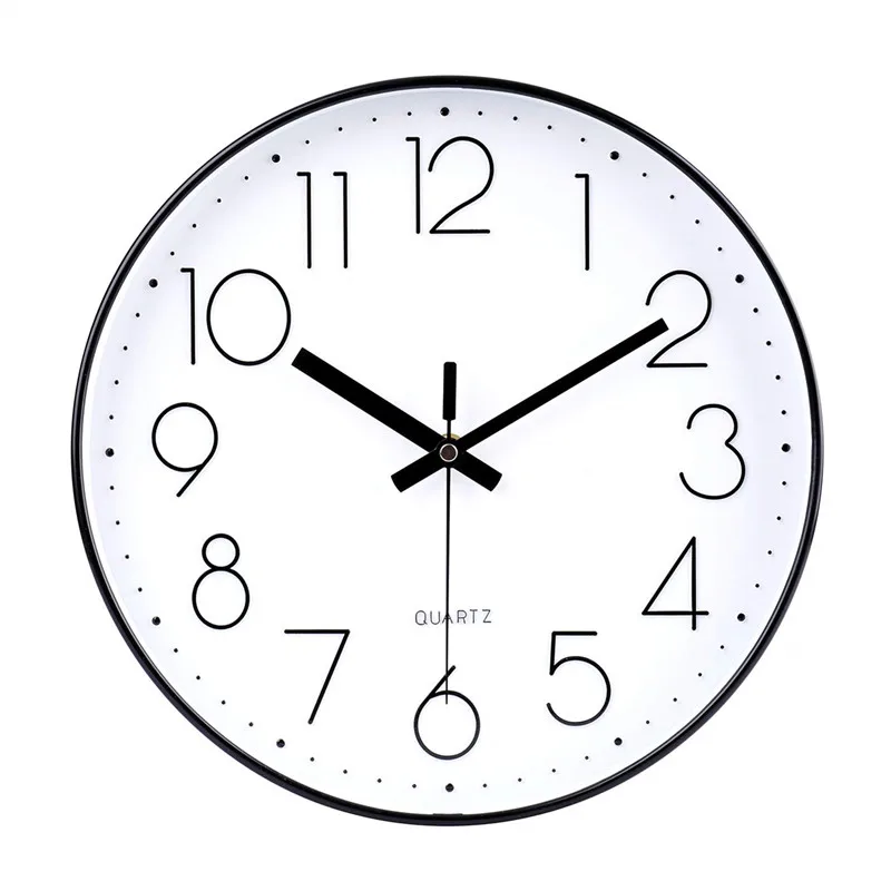 Минималистичное оформяне на офис Модерни часовници Луксозни домашни часовници за всекидневна стенни часовници Прост начало декор Часовници за всекидневна Изображение 4
