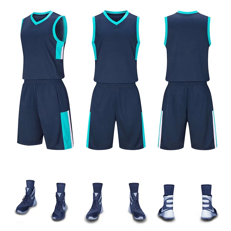 Новият баскетболен костюм за Деца и възрастни, Тренировъчен Жилетка, Дишаща Трико, под Формата на Игра на отбора, Групова покупка Изображение 1