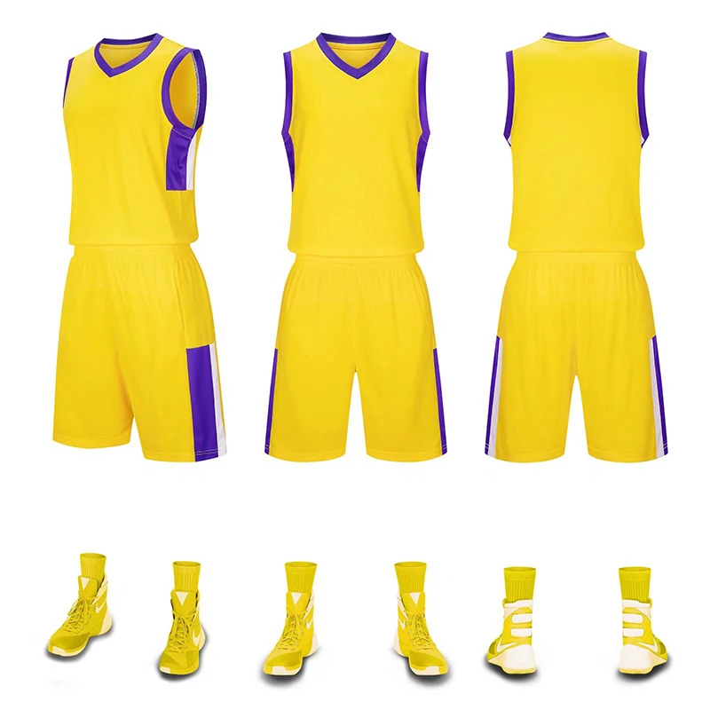 Новият баскетболен костюм за Деца и възрастни, Тренировъчен Жилетка, Дишаща Трико, под Формата на Игра на отбора, Групова покупка Изображение 2