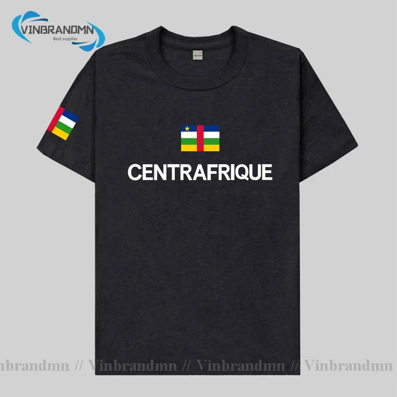 Тениска Centrafrique Централноафриканската Република 2023, фланелки на Националния Отбор, Тениска от 100% памук, Дрехи с Флага, Тениски, Държава CA, Нови Изображение 4