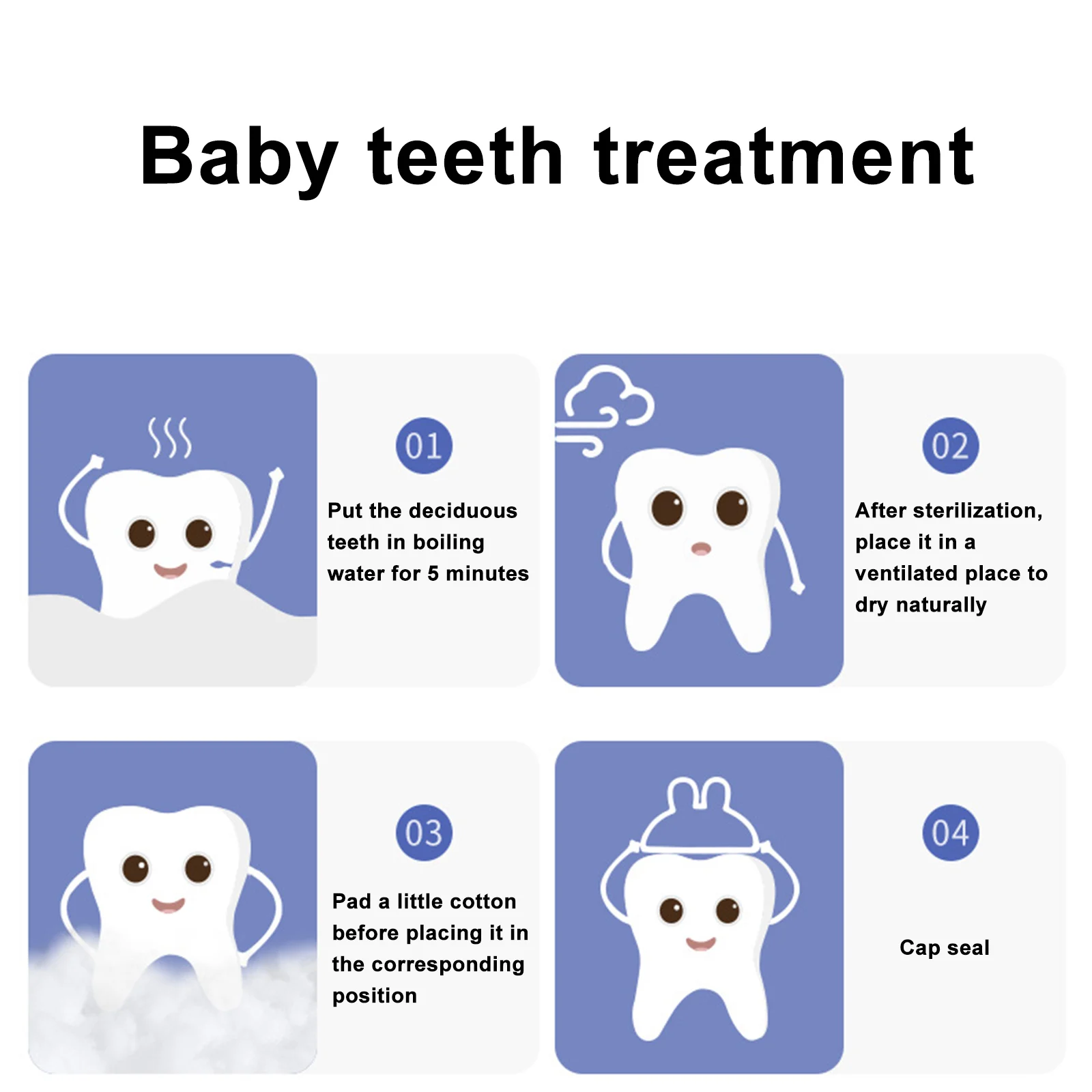 Органайзер за детски Зъби, Кутия за съхранение на млечни зъби, Подаръци за запазване на пъпната Връв, Подаръци за новородено, Държач за съхранение на зъбите на паметта Изображение 3