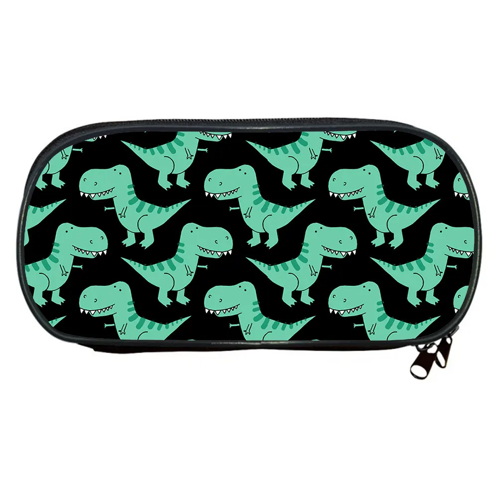 Козметични чанти с динозавром-чудовище, Чанти за моливи за момчета и момичета, молив случай T. Rex, детски училищно дело, стационарната чанта, детски подарък Изображение 1