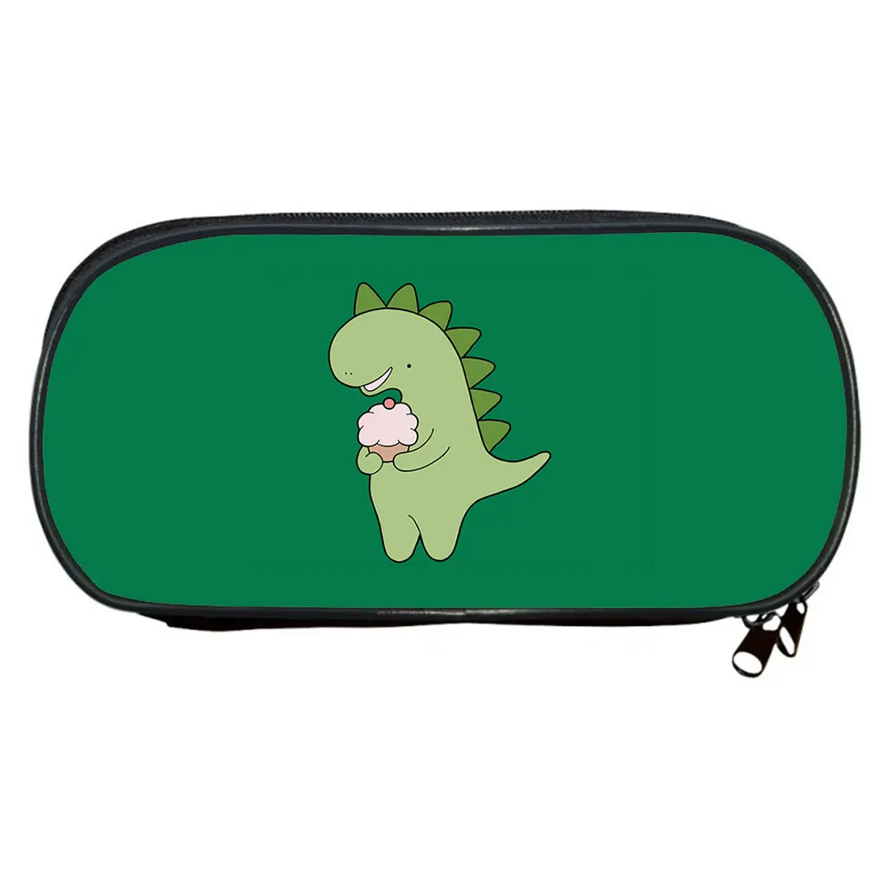 Козметични чанти с динозавром-чудовище, Чанти за моливи за момчета и момичета, молив случай T. Rex, детски училищно дело, стационарната чанта, детски подарък Изображение 4